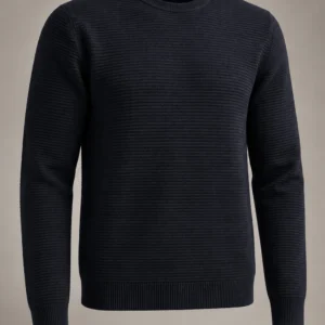 Ridge Merino Crew in Ink, product view