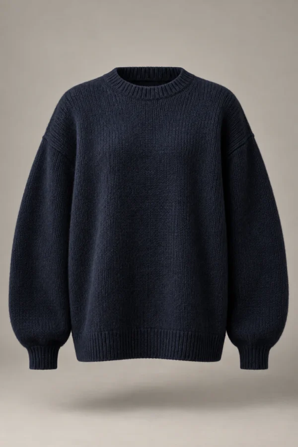 Night Gauge Sweater in Ink, product view