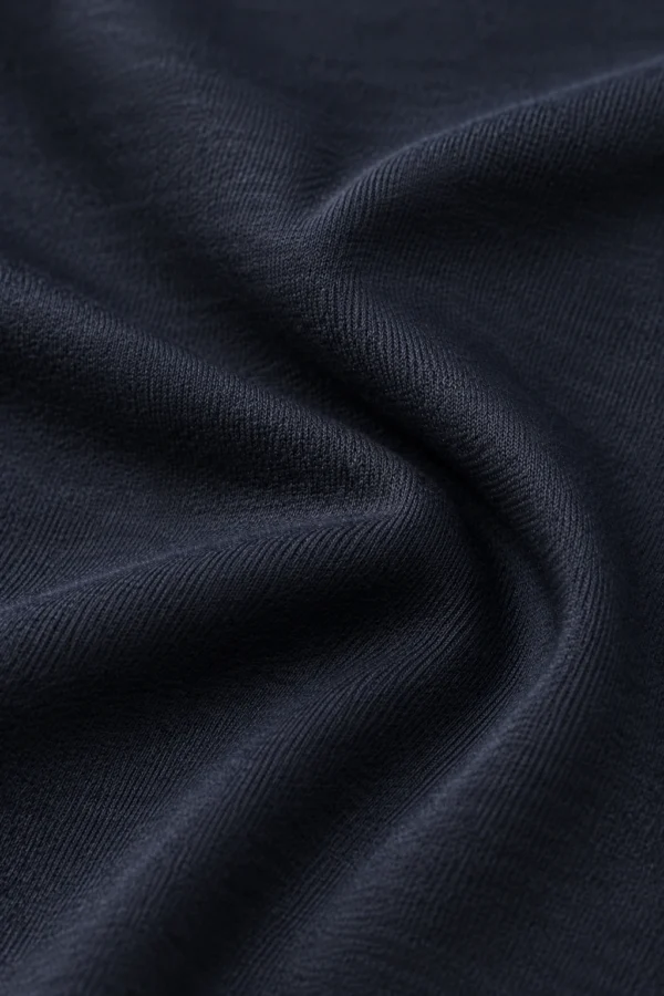 Second Skin Rollneck in Ink, material detail