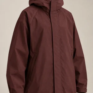 Clay Weather Shell in Oxblood, product view