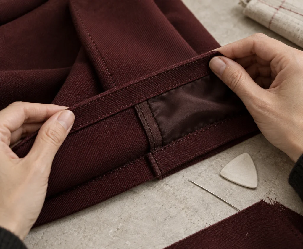 Still Forms garment construction detail